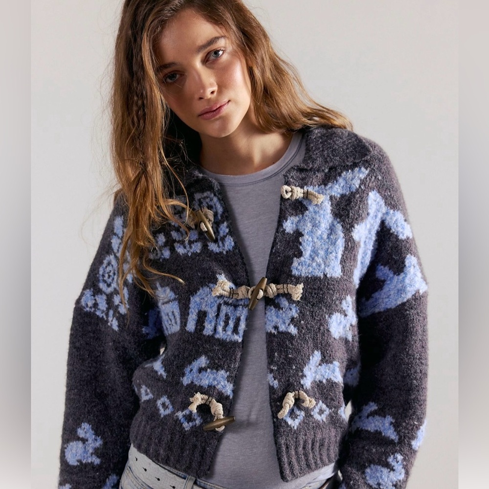 Free People Home Sweet Home Cozy Cardigan NWT